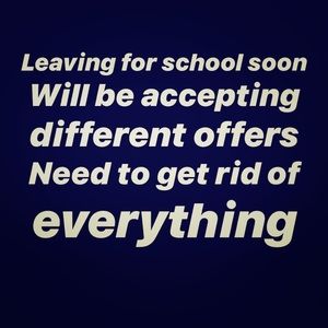 Accepting Offers Now